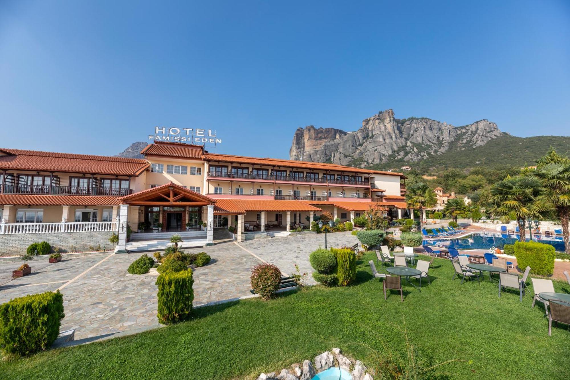 Famissi Eden Hotel Калампака Экстерьер фото